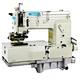 12 Needle, Flatbed Single Chainstitch Machine For Shirring